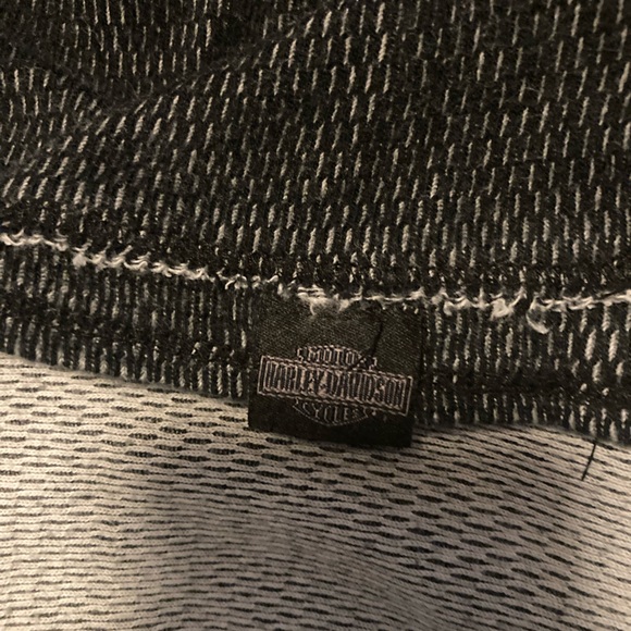 Harley-Davidson SZ XL Willie G Black Graphic long sleeve Henley 100% Cotton - Picture 11 of 12